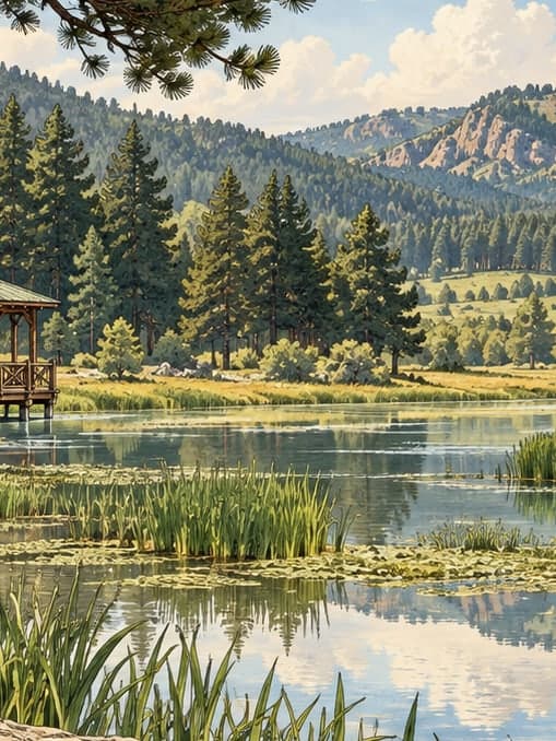 Illustration of 26 Ağustos Nature Park, Afyonkarahisar