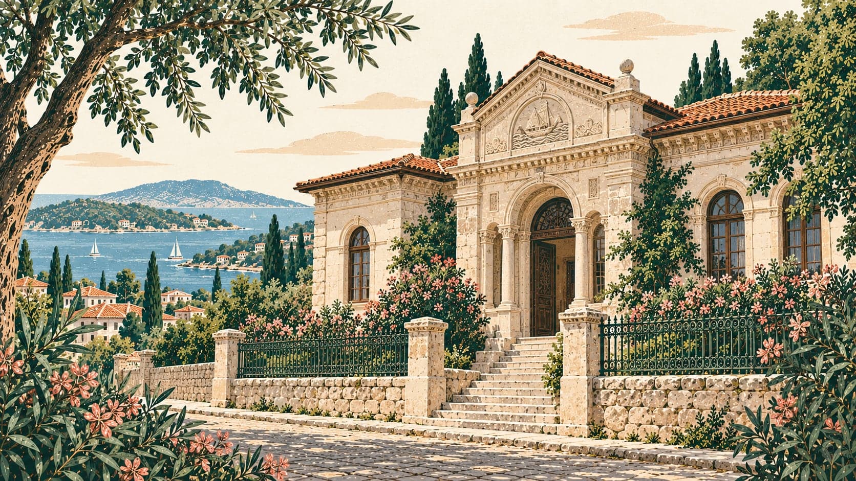 Illustration of Adalar Müzesi, İstanbul