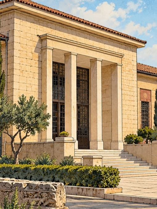 Illustration of Adana Museum, Adana