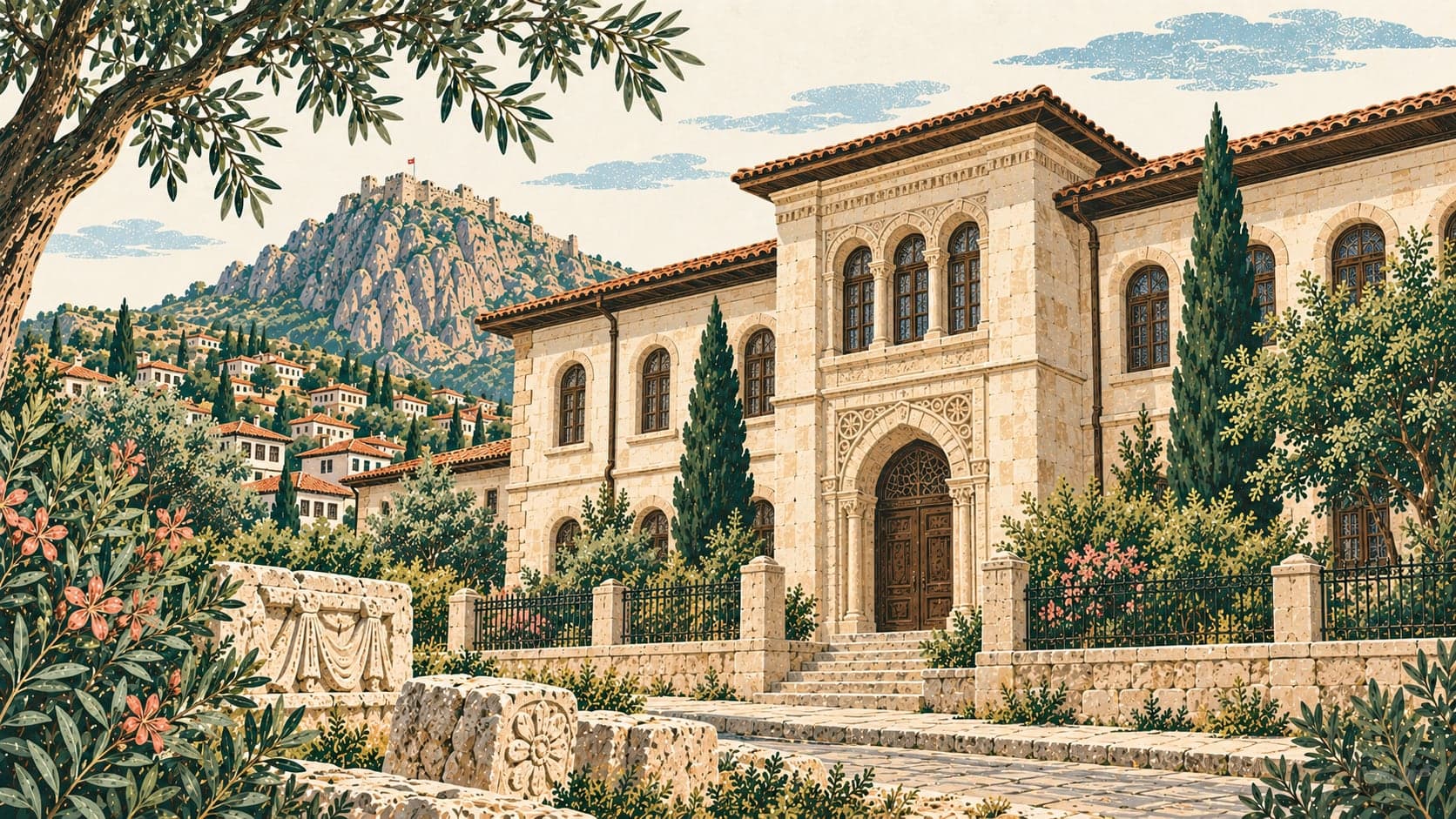 Illustration of Afyonkarahisar Museum, Afyonkarahisar