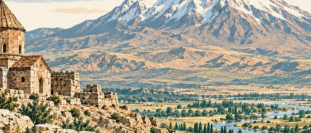 Illustration of Ağrı Mountain National Park, Ağrı