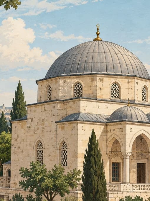 Illustration of Akça Masjid, Adana