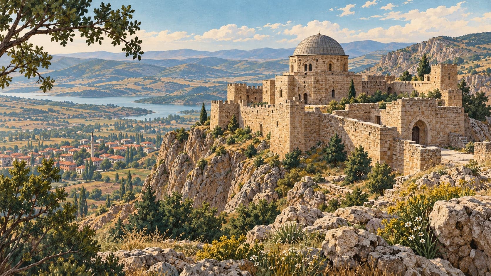 Illustration of Akdağmadeni Muşalikalesi, Yozgat