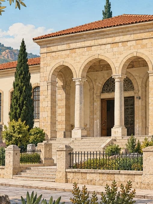 Illustration of Akhisar Museum, Manisa
