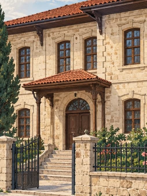 Illustration of Akşehir Western Front Headquarters Museum, Konya