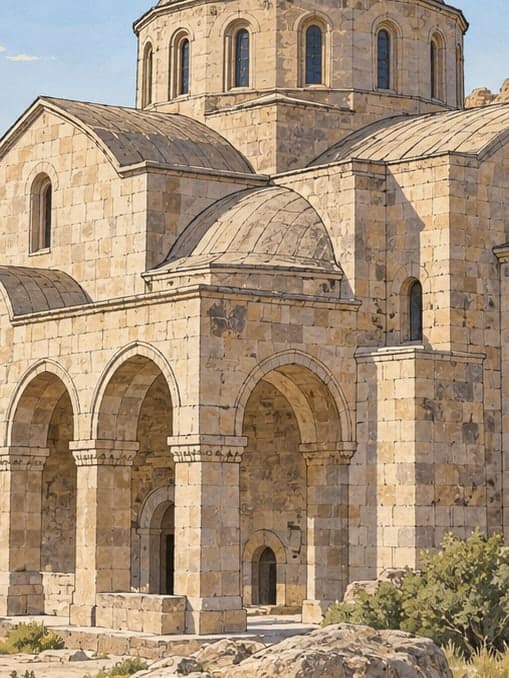 Illustration of Ala Church, Aksaray
