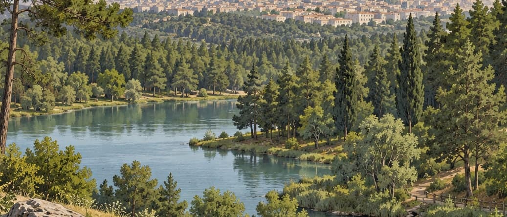 Illustration of Alleben-Yamaçtepe Nature Park, Gaziantep