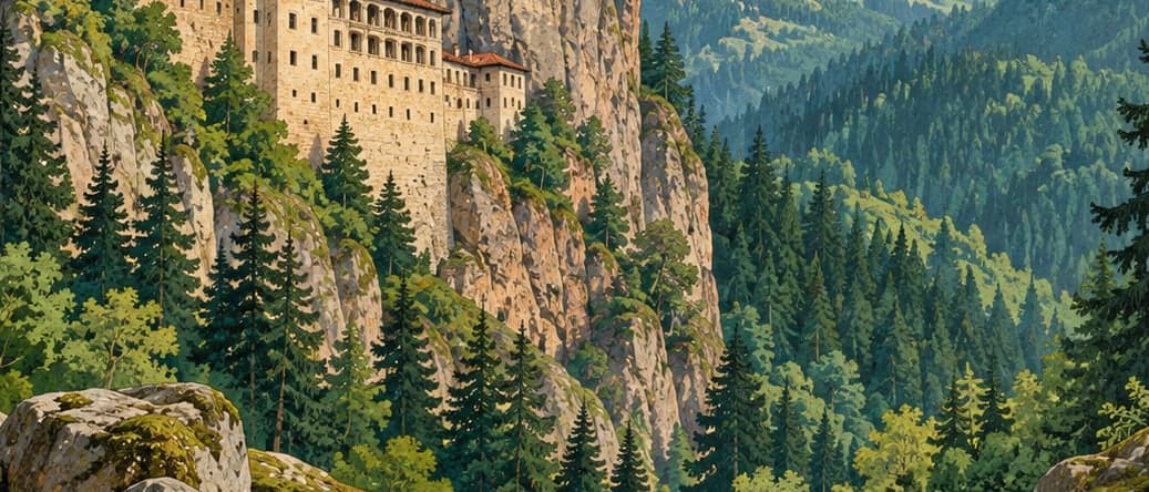 Illustration of Altındere National Park, Trabzon