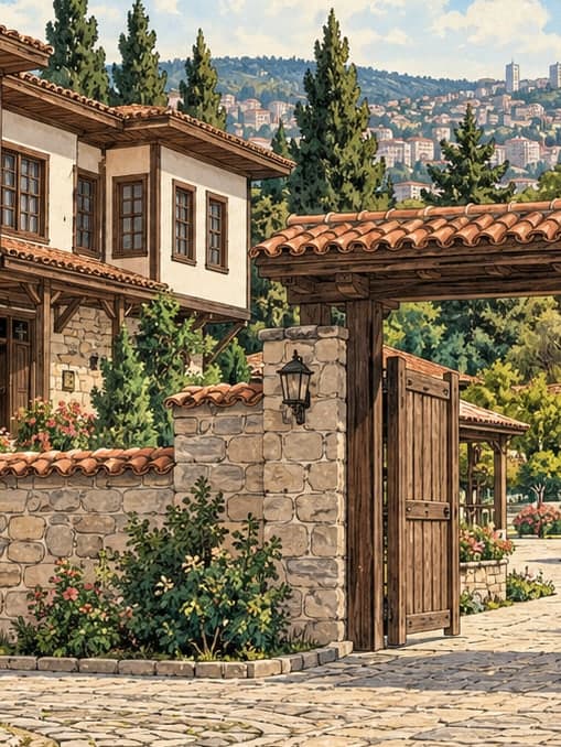 Illustration of Altınköy Açıkhava Museum, Ankara