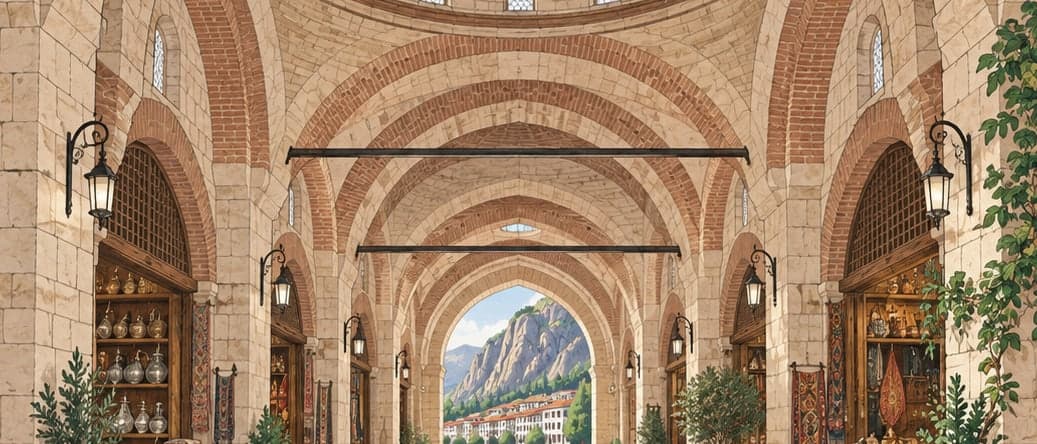 Illustration of Amasya Bedesten, Amasya