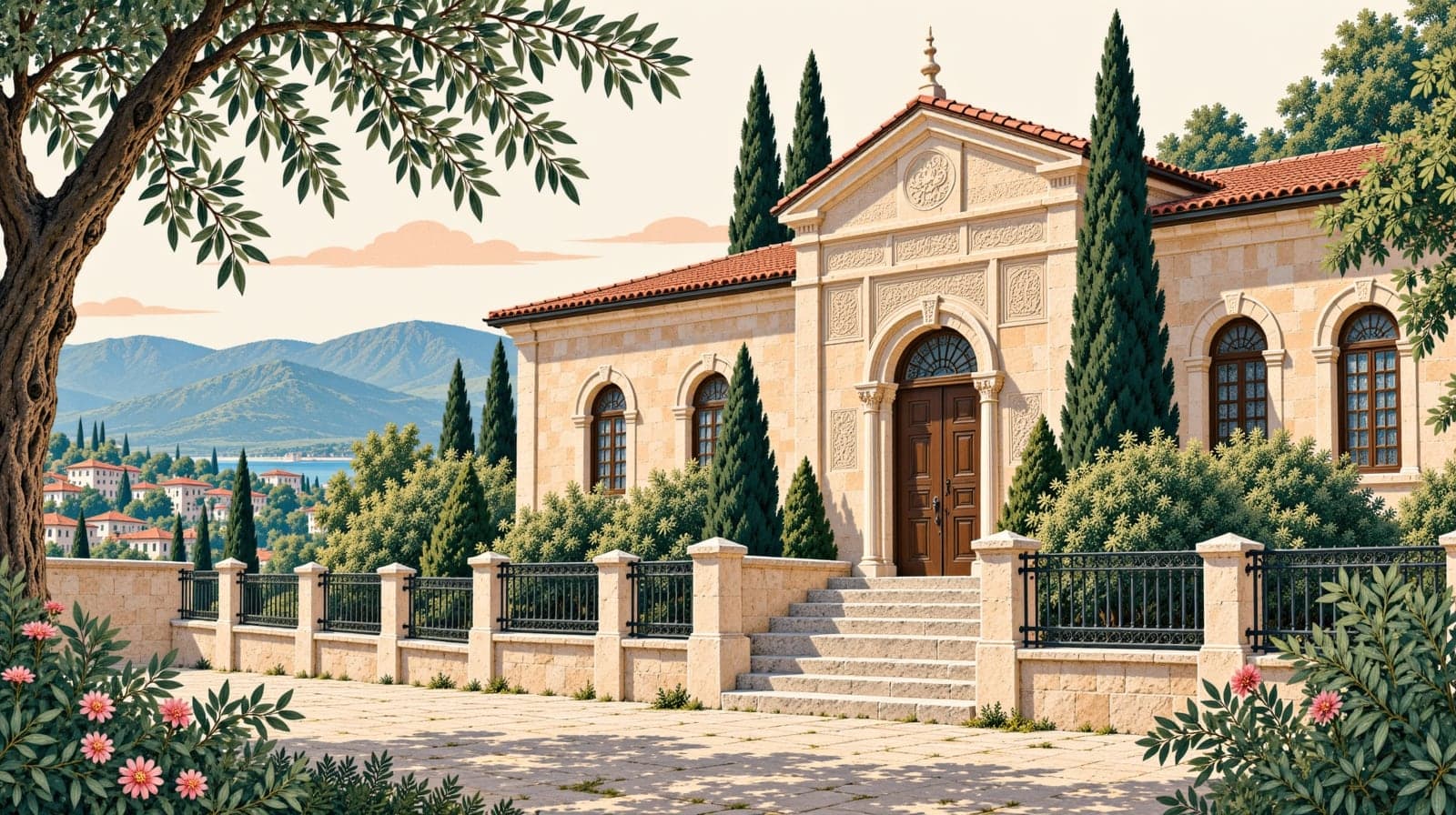 Archaeological Museum çizimi, Kütahya