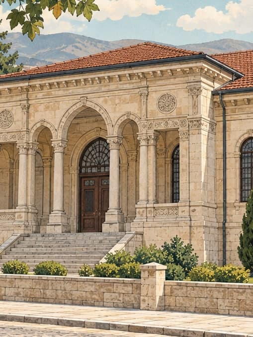 Illustration of Archaeological Museum, Sivas