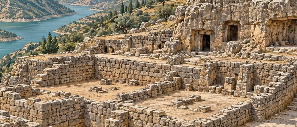 Illustration of Arsemia Archaeological Site, Adıyaman