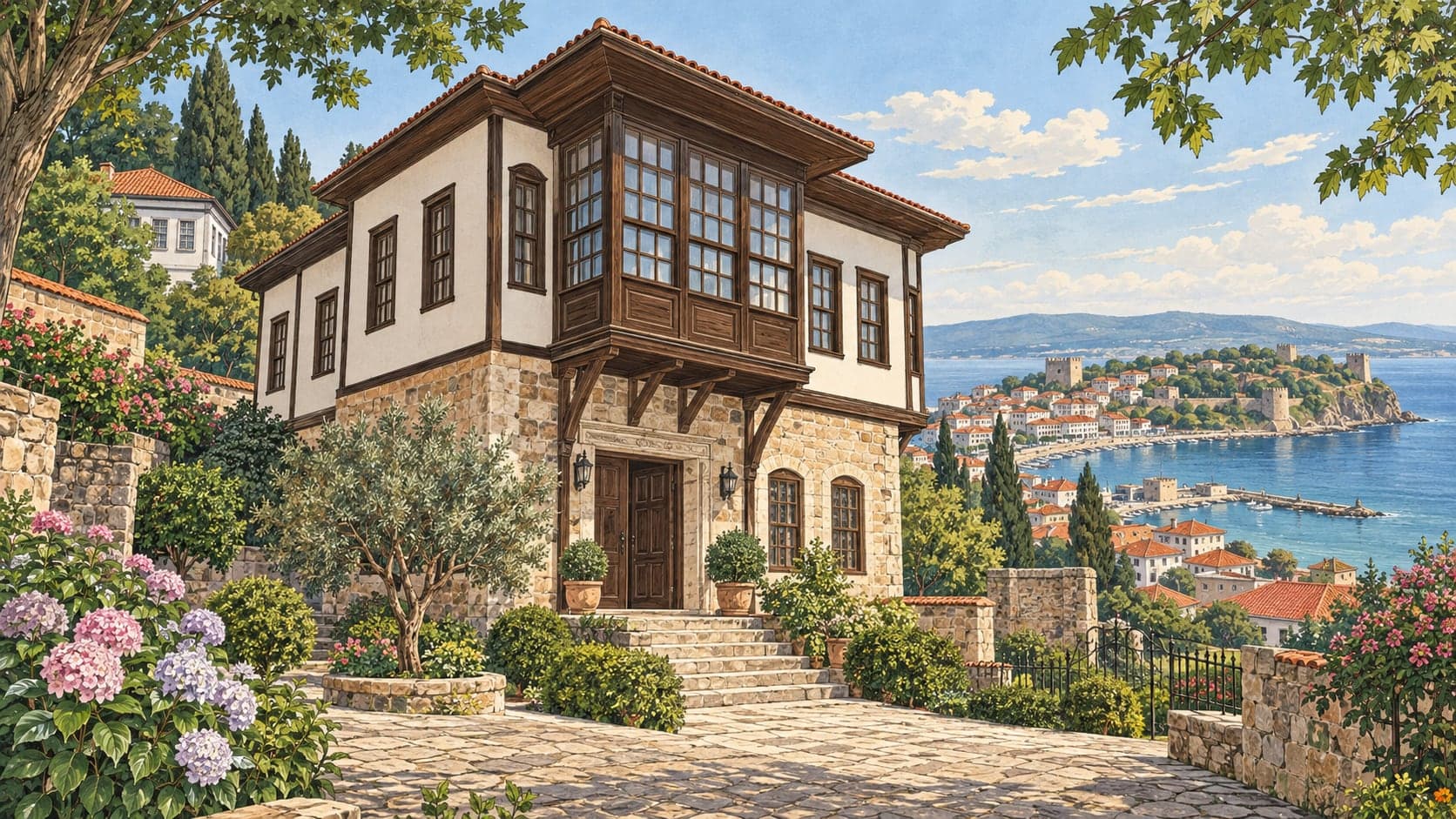 Illustration of Aslantorunlar Ethnography Museum, Sinop