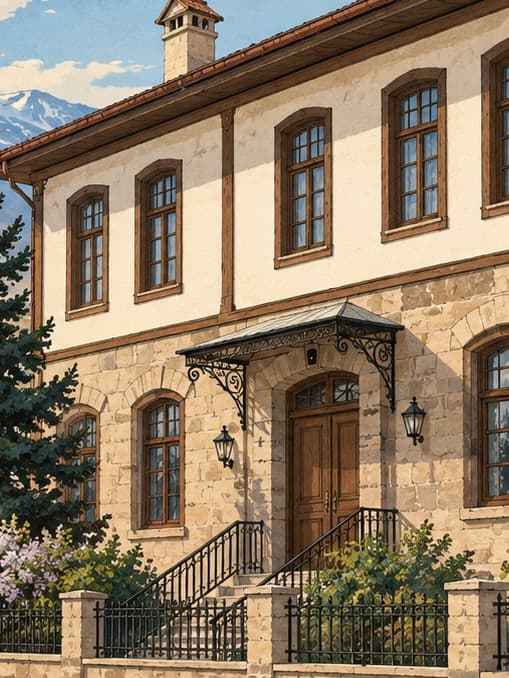 Illustration of Atatürk House Museum, Erzurum
