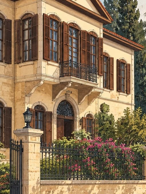 Illustration of Atatürk House Museum, Adana