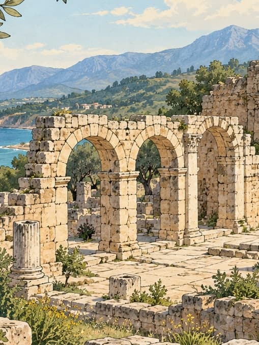 Illustration of Ayas Ancient City, Adana