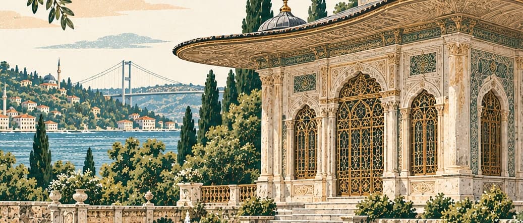 Illustration of Aynalıkavak Kasrı, İstanbul