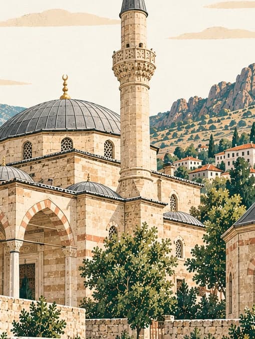 Illustration of Ballı Camii Ve Türbesi, Kırıkkale