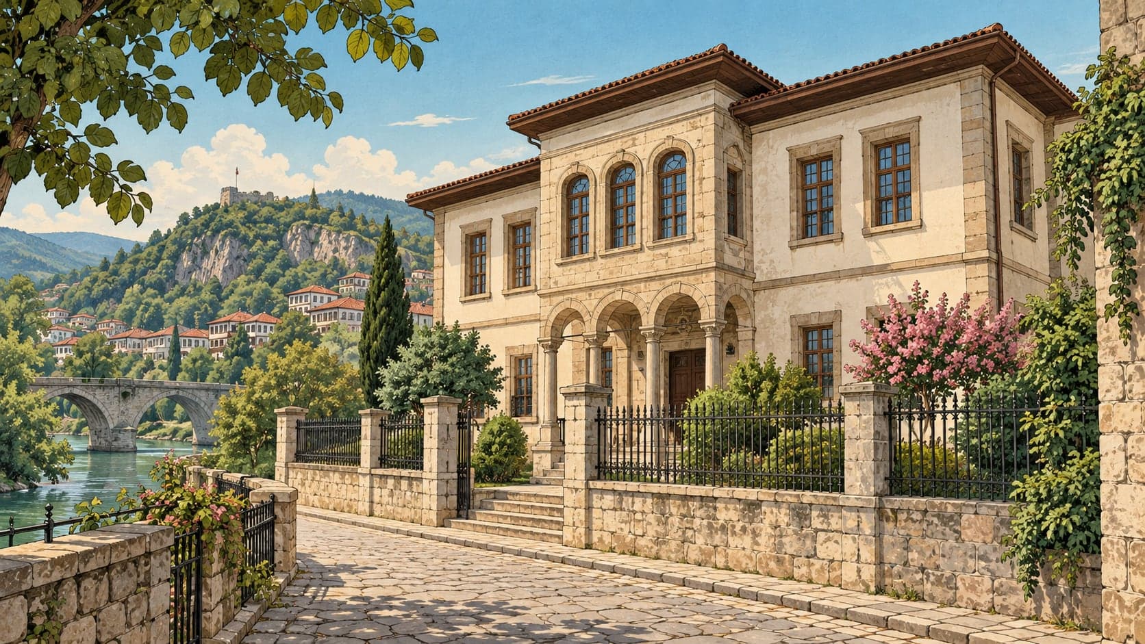 Illustration of Bartın City Museum, Bartın