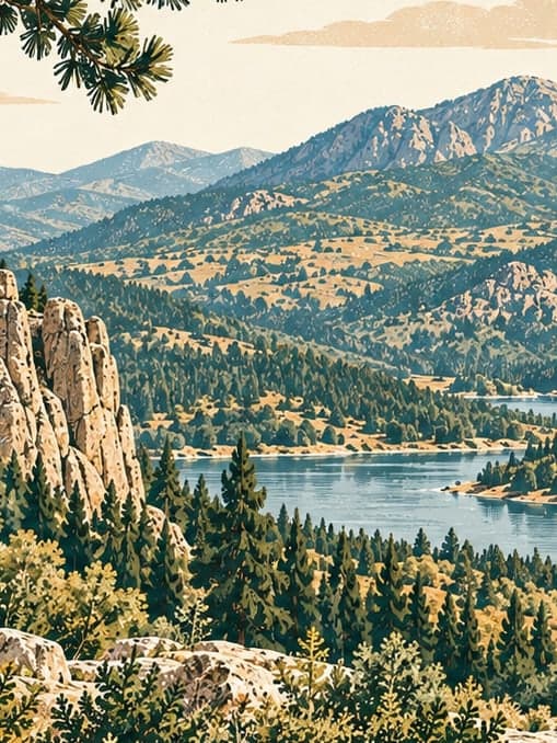 Illustration of Başkomutan Historical National Park, Afyonkarahisar