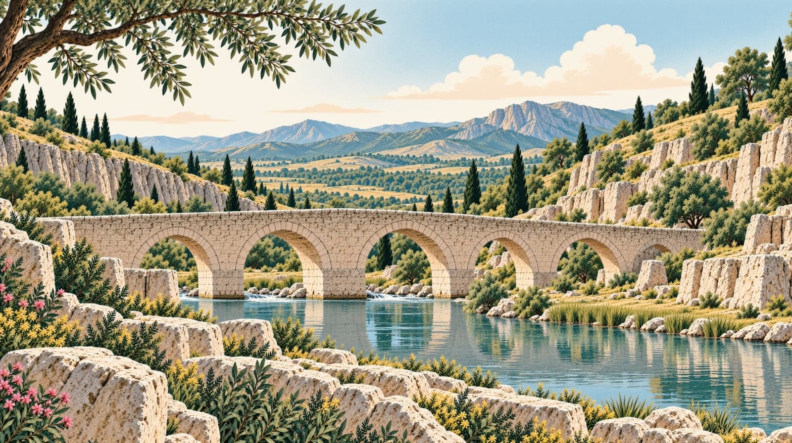 Beyaz Bridge çizimi, Şırnak
