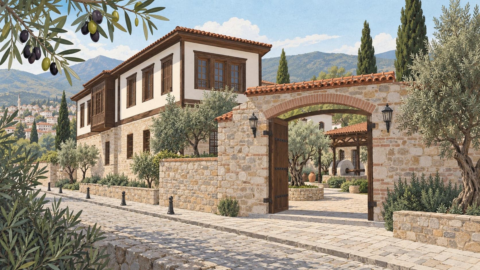 Illustration of Bigalı Atatürk House and Museum, Çanakkale