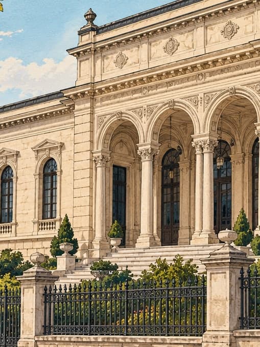 Illustration of BJK Museum, İstanbul
