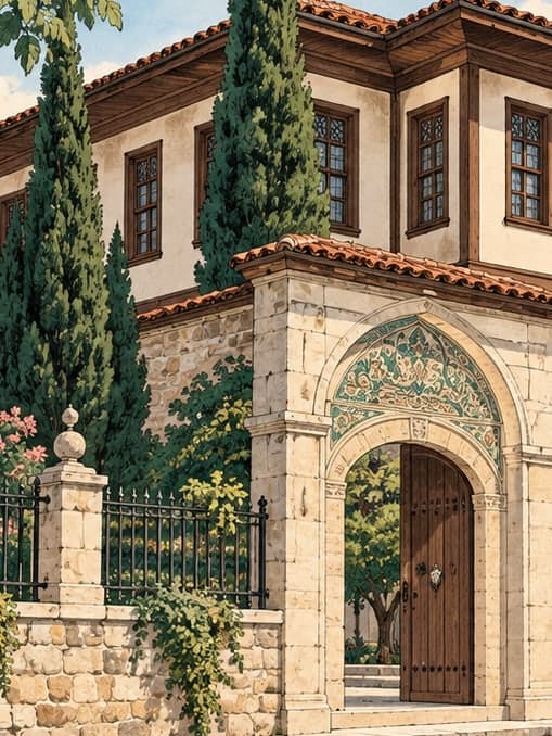 Illustration of Bursa Life Culture Museum, Bursa
