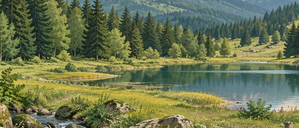 Illustration of Çalcamili Nature Park, Trabzon