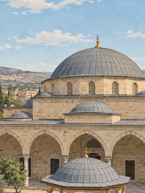 Illustration of Çalık Mosque, Kilis