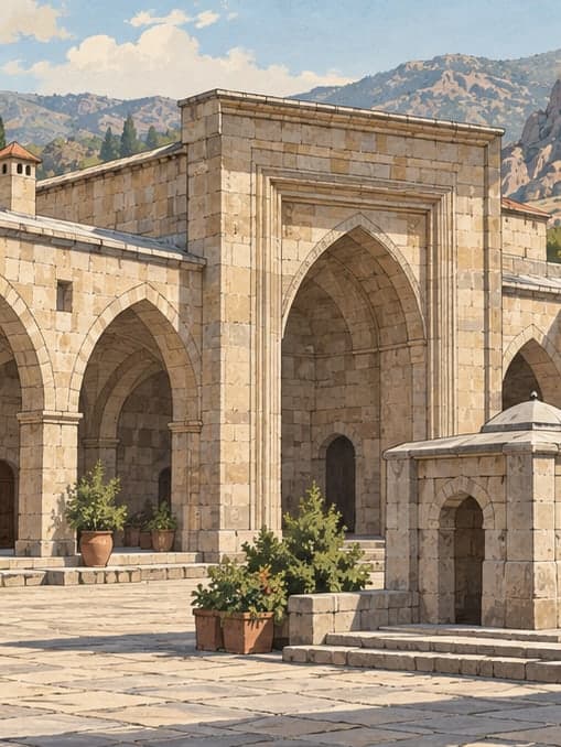 Illustration of Çay Caravanserai (taşhan), Afyonkarahisar