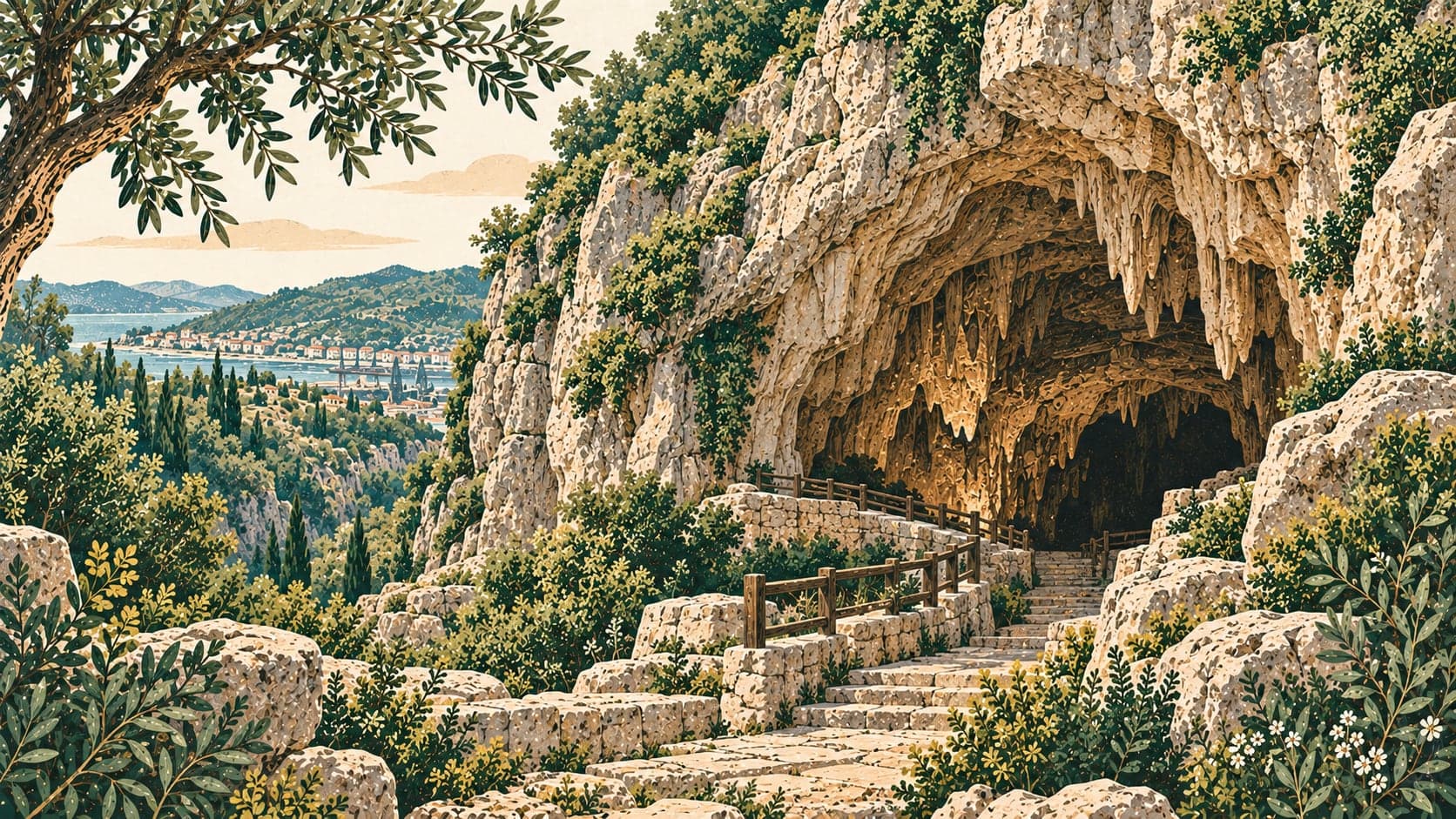 Illustration of Cehennemağzı Cave, Zonguldak