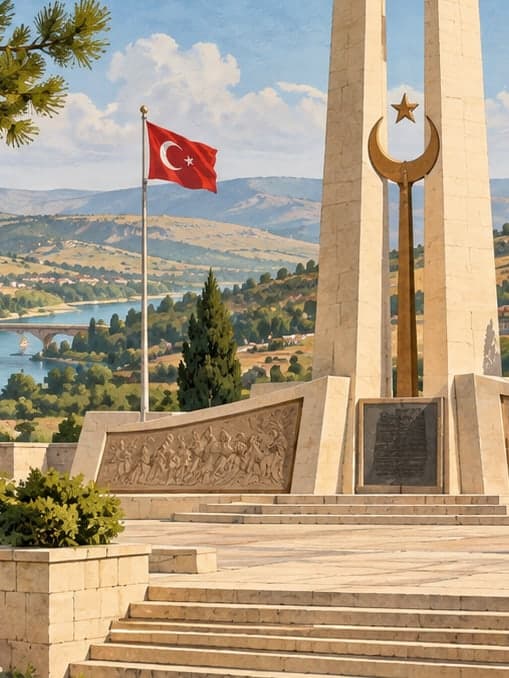 Illustration of Çekerek Martyrs Monument, Yozgat