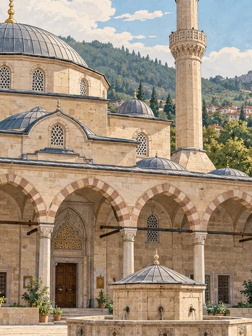 Illustration of Cevahir Ali Efendi Mosque, Yozgat