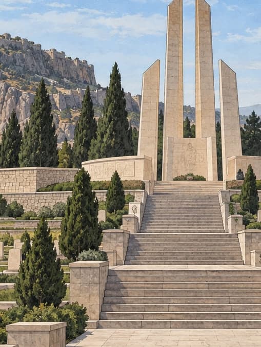 Illustration of Republic Martyrs' Cemetery, Afyonkarahisar
