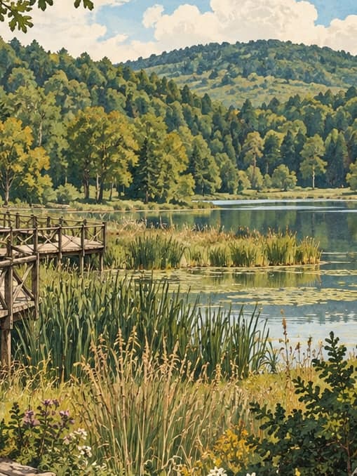 Illustration of Danamandıra Nature Park, İstanbul
