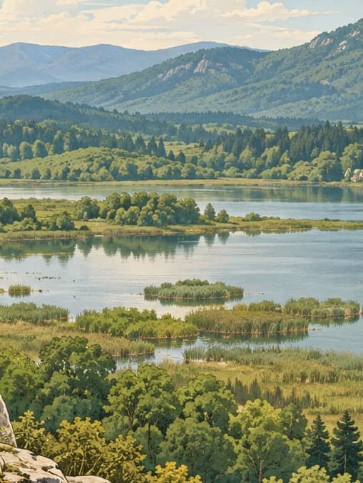 Illustration of Demirciönü Nature Conservation Area, Düzce