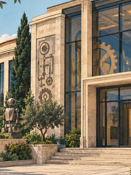 Illustration of Dr. Özgür AKIN İstanbul Robot Museum, İstanbul