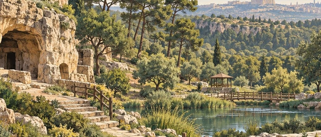 Illustration of Dülükbaba Nature Park, Gaziantep