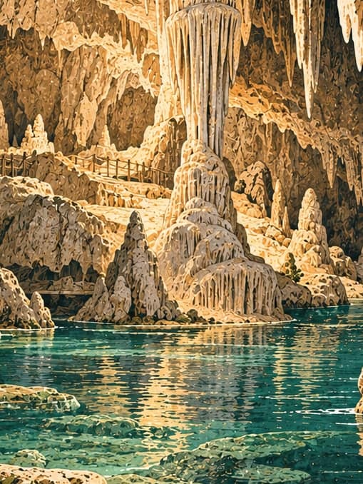 Illustration of Dupnisa Mağarası, Kırklareli