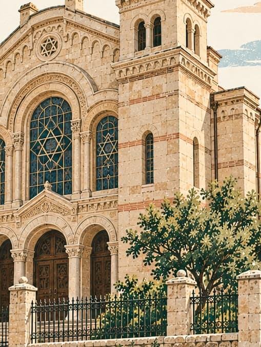 Illustration of Edirne Büyük Sinagogu, Edirne