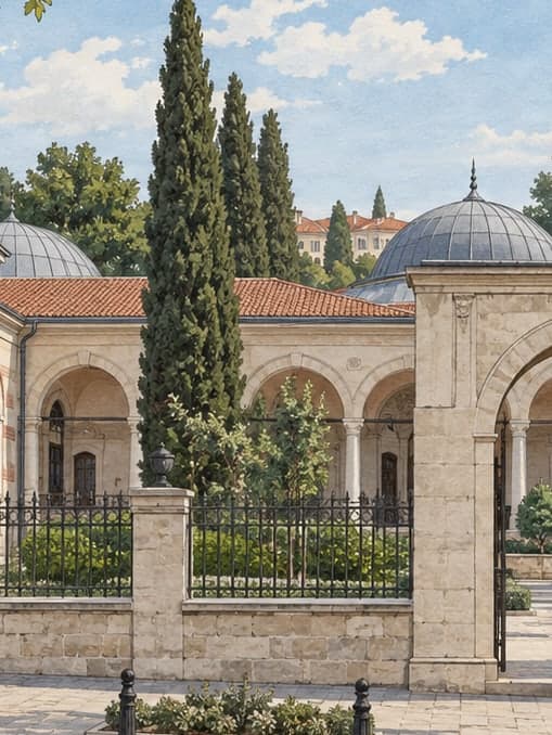 Illustration of Edirne Museum, Edirne