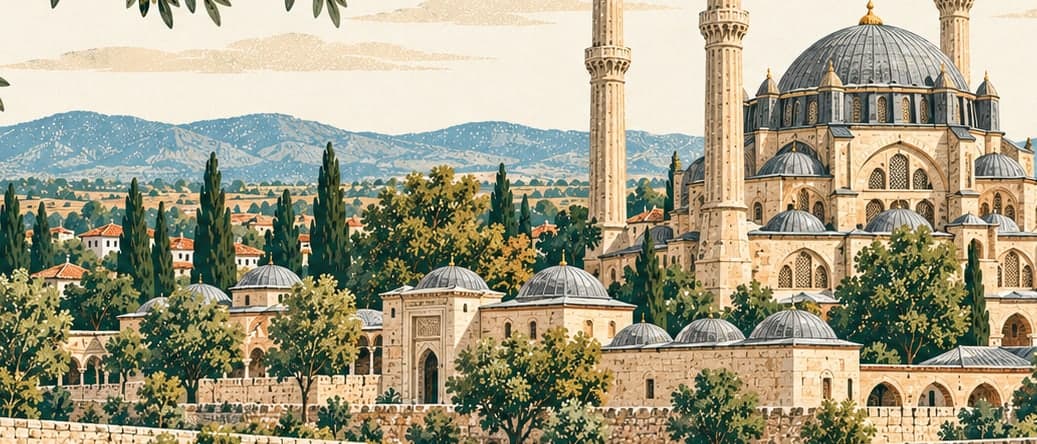 Illustration of Edirne Selimiye Camii ve Külliyesi, Edirne