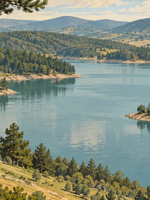 Illustration of Enne Dam Nature Park, Kütahya
