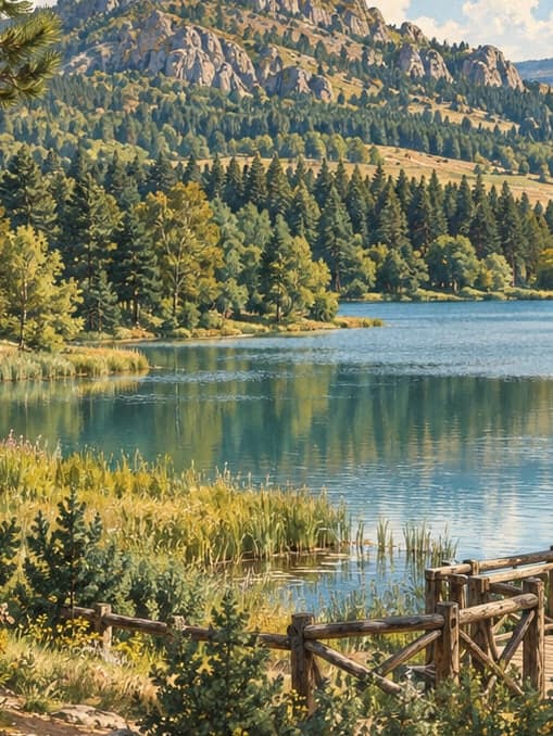 Illustration of Erkmen Nature Park, Afyonkarahisar