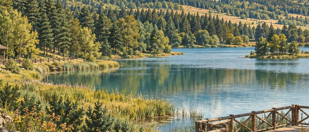 Illustration of Erkmen Nature Park, Afyonkarahisar