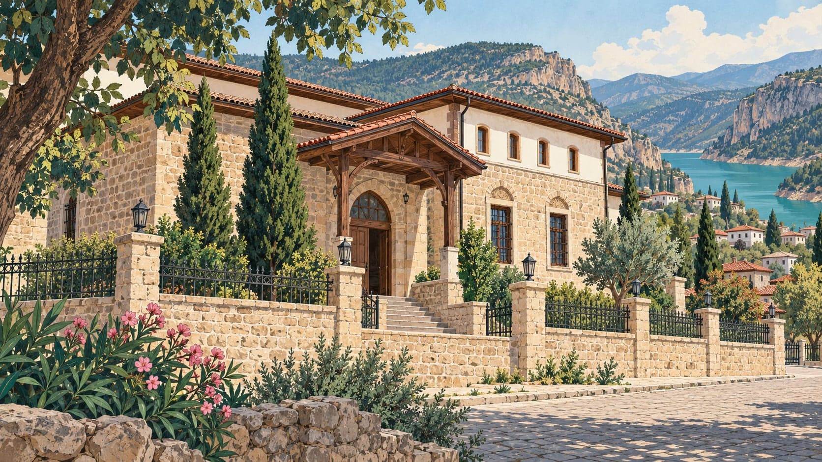 Illustration of Ermenek Ahmet Keleşoğlu Archaeology and Ethnography Museum, Karaman