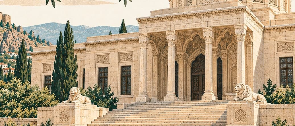 Illustration of Etnografya Müzesi, Ankara