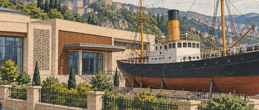 Illustration of Gazi Alemdar Ship Museum, Zonguldak